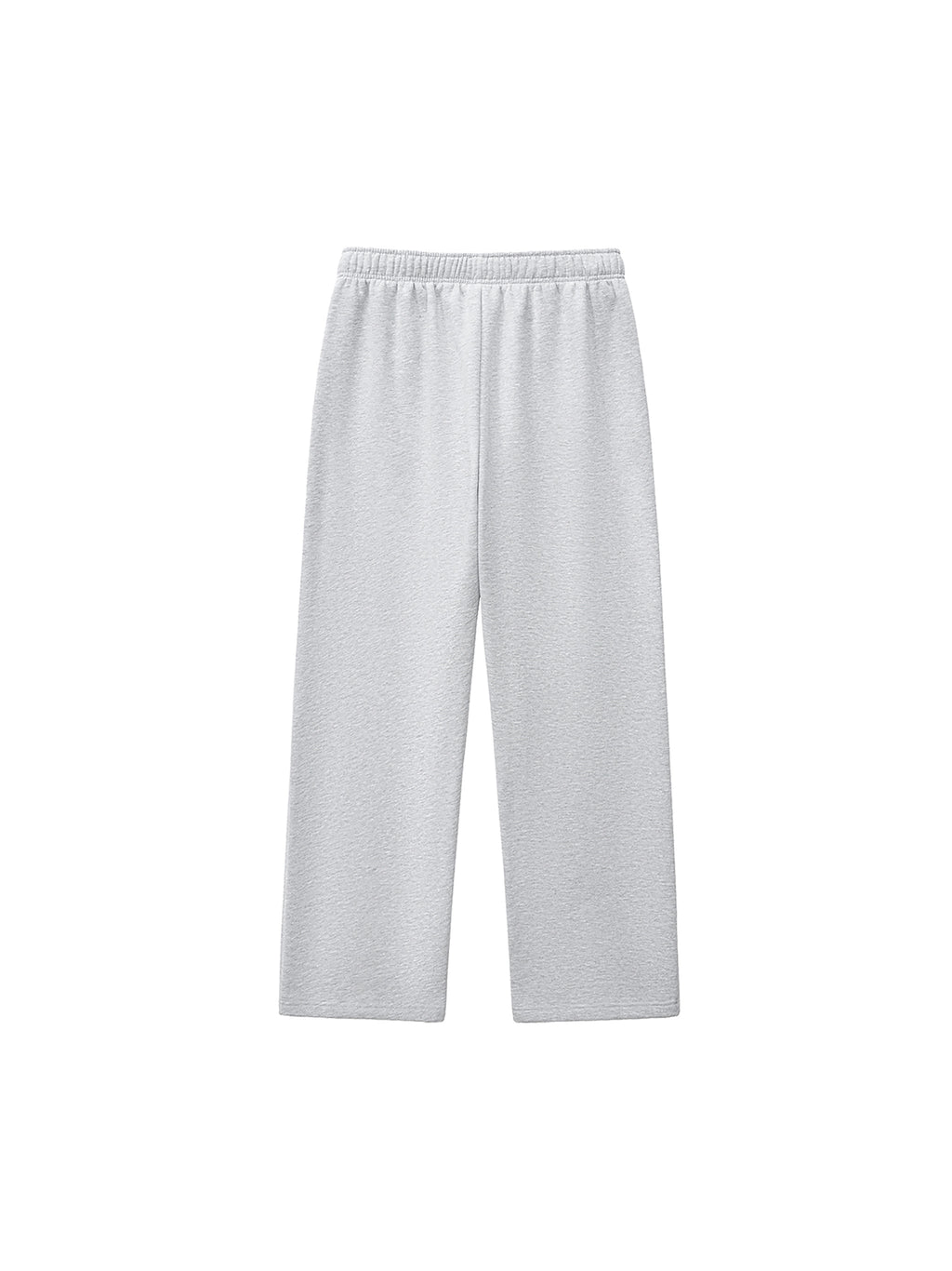 Outline Wide Leg Sweatpants - Grey